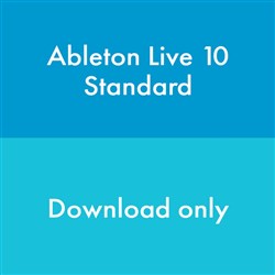 Ableton Live 10 Standard Music Production Software (eLicense Download Code Only)