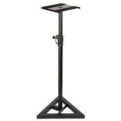 Adam Hall SKDB039 Tall Height Adjustable Studio Monitor Stand (Single Stand)