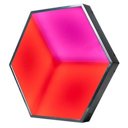 American DJ 3D Vision Hexagonal Shaped LED Panel w/ Stunning 3D Visual Effects