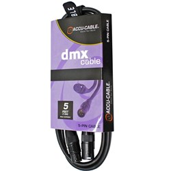 American DJ AC5PDMX5 5ft (1.5m) 5-Pin DMX Cable