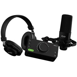 EVO 4 Start Recording Bundle (SRB) by Audient inc. EVO4, Condenser Mic & Headphones