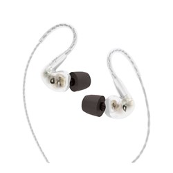 Audiofly AF100 In-Ear Monitors w/ Super-Light Twisted Cable (Clear)