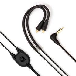 Audiofly IEM MK2 Replacement Cable w/ Super-Light Twisted Cable (Black)