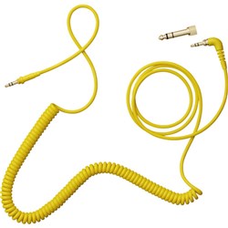 AIAIAI TMA-2 C09 Coiled Cable w/ Adaptor 1.5m (Yellow)