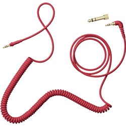 AIAIAI TMA-2 C10 Coiled Cable w/ Adaptor 1.5m (Red)