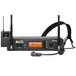 Alto Professional Radius 100H Pro UHF 610-640Mhz Wireless Headset Mic System
