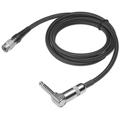Audio Technica AT-GRCW Guitar Cable for A-T Wireless Systems (Right-Angle)