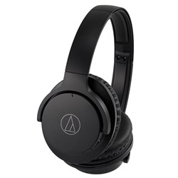 Audio Technica ATH ANC500BT Wireless Active Noise Cancelling Headphones (Black)