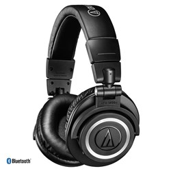 Audio Technica ATH M50xBT Studio Headphones w/ Bluetooth (Black)