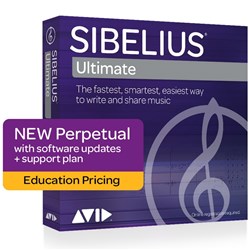 Avid Sibelius Ultimate Perpetual License - NEW - EDU (Electronic Delivery)