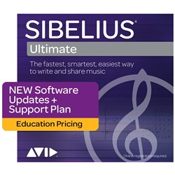 Avid Sibelius Ultimate 1-Year Updates & Support - NEW - EDU (Electronic Delivery)