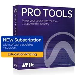 Avid Pro Tools 1-Year Subscription (EDU Student/Teacher Version)