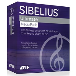 Avid Sibelius Ultimate DVD Media Pack