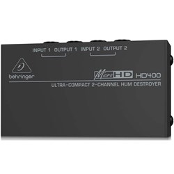 OPEN BOX Behringer MicroHD HD400 Hum Destroyer