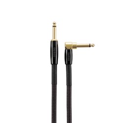 Boss BICP10A Straight 1/4" to Right-Angle 1/4" Premium Instrument Cable (10ft)