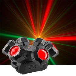 Chauvet Helicopter Q6 LED Multi Effect Light with Strobe and Laser Effect