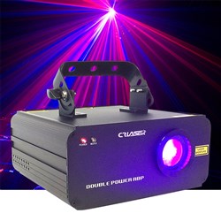 CR Double Power Red, Blue, Pink Laser (150mw R + 500mw B)