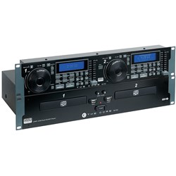 DAP Audio CORE CDMP-2200 Professional 19" Dual CD/USB Player