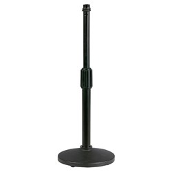 DAP Audio Straight Adjustable Desktop Microphone Stand (Black)