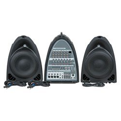 DAP Audio Entertainer Mobile Set Basic All-In-One Portable PA System w/ USB MP3 Player