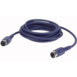 DAP Audio FL-506 5-Pin DIN MIDI Cable (6m)