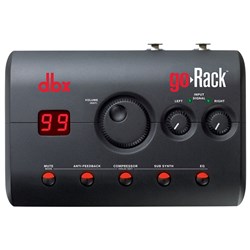 DBX goRack Performance Processor For Powered PA Speakers