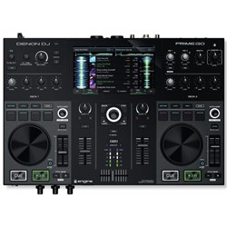 Denon Prime Go 2-Deck Rechargeable Smart DJ Console w/ 7" Touchscreen