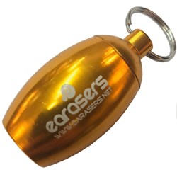 EARasers Musician's HiFi Earplugs w/ Keyring (Small) (Yellow Canister)