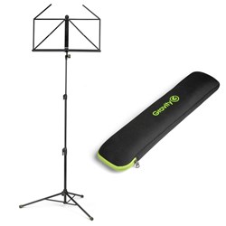 Gravity NS441B Folding Music Stand w/ Carry Bag