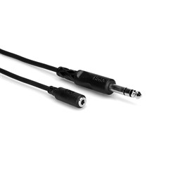 Hosa MHE-310 3.5mm TRS to 1/4" TRS Headphone Adaptor Cable (10ft)