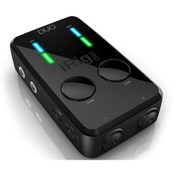 IK Multimedia iRig Pro Duo Audio/MIDI Interface for iOS Android & Mac/PC