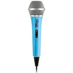 IK Multimedia iRig Voice Handheld Microphone (Blue)