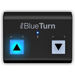 OPEN BOX IK Multimedia iRig BlueTurn Backlit Silent Bluetooth Page Turner