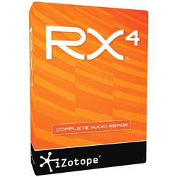 iZotope RX 4: Complete Audio Repair - Boxed Copy