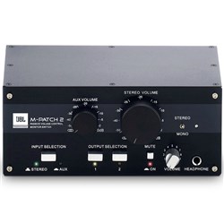 JBL Passive Stereo Controller & Switch Box (Black)