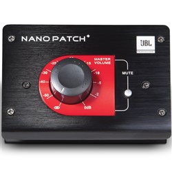 JBL Nano Patch+ Plus Compact 2 Channel Passive Volume Control (Black)