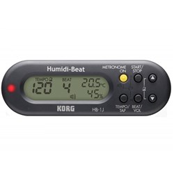 Korg Humidi-Beat Metronome w/ Humidity & Temperature Detector (Black)