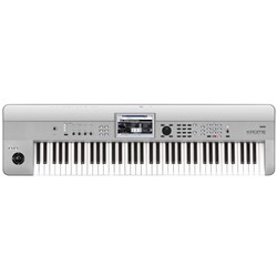 OPEN BOX Korg Krome 73-Key Synthesizer Workstation (Limited Edition Platinum)