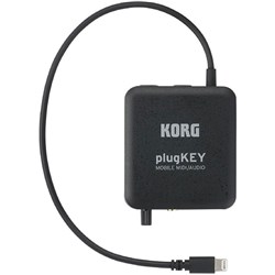Korg PlugKEY Mobile Audio/MIDI Interface (Black)