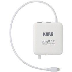 Korg PlugKEY Mobile Audio/MIDI Interface (White)