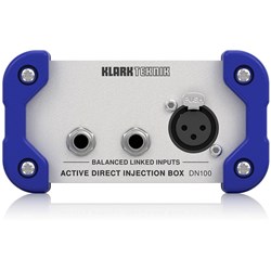 Klark Teknik DN100 V2 Active DI Box w/ Extended Dynamic Range