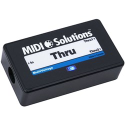 MIDI Solutions 2-Out Thru Box
