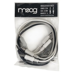 Moog Mother Cables 5x 12" Modular Synth Patch Cables