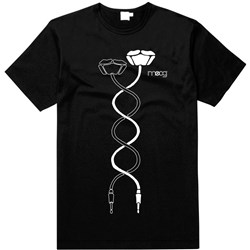 Moog Moogfest Floral Cables DNA T-Shirt (Small)