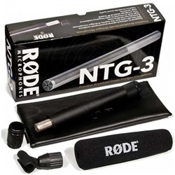 Rode NTG3 RF-Bias Shotgun Microphone (Satin-Nickel)