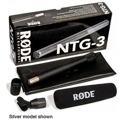OPEN BOX Rode NTG3 RF-Bias Shotgun Microphone (Black)