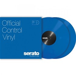 Serato 10" Standard Colour Control Vinyl PAIR (Blue)