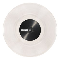 Serato 10" Standard Colour Control Vinyl PAIR (Clear)