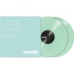 Serato 10" Standard Colour Control Vinyl PAIR (Glow in the Dark)