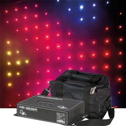 Showtec Visiondrape DJ Curtain Set (2m x 3m, 1.2m x 2m & Controller Package)